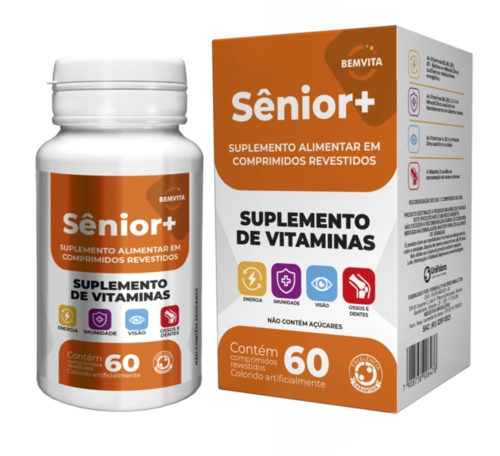 POLIVITAMINICO BEMVITA SENIOR 60 COMPRIMIDOS