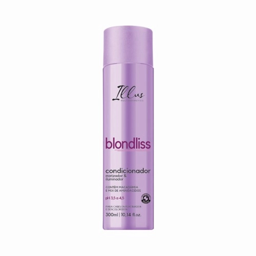 CONDICIONADOR ILLUS BLONDLISS MATIZADOR E ILUMINADOR 300 ML