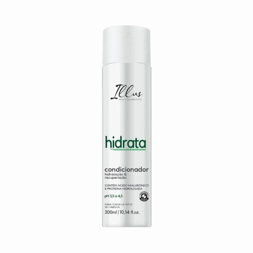 CONDICIONADOR HIDRATAÇÃO E RECUPERACAO HIDRA ILLUS 300ML