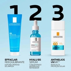 PROTETOR SOLAR FAVIAL LA ROCHE POSAY ANTHELIOS UVAIR SEM COR FPS60 45ML