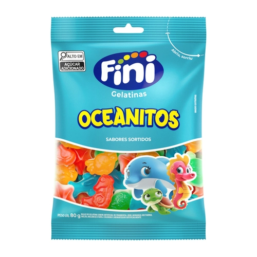 BALA FINI GELATINA OCEANITOS 80G