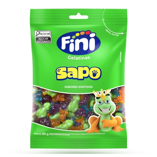 BALA FINI GELATINA SAPO 80G