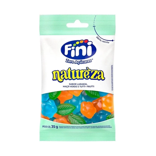 BALA FINI GELATINA NATUREZA 35G