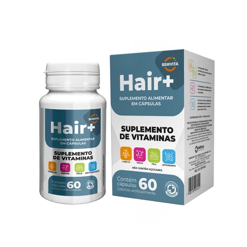 POLIVITAMINICO BEMVITA HAIR 60 CAPSULAS