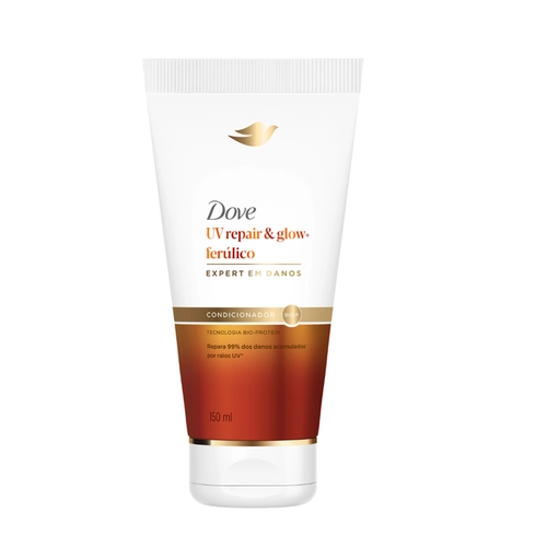 CONDICIONADOR DOVE UV REPAIR/GLOW FERULICO 150ML