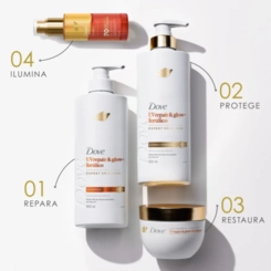 OLEO BIFASICO + SERUM DOVE UV REPAIR/GLOW FERULICO 110ML