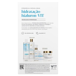 KIT DOVE HIDRATACAO HIALURON-VIT SHAMPOO 350ML+CONDICIONADOR 175 ML