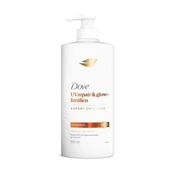 SHAMPOO DOVE PUMP UV REPAIR/GLOW FERULICO 600ML