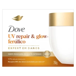 MASCARA DOVE UV REPAIR/GLOW FERULICO 250G