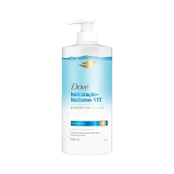 SHAMPOO DOVE PUMP HIDRATACAO HIALURON VIT 600ML