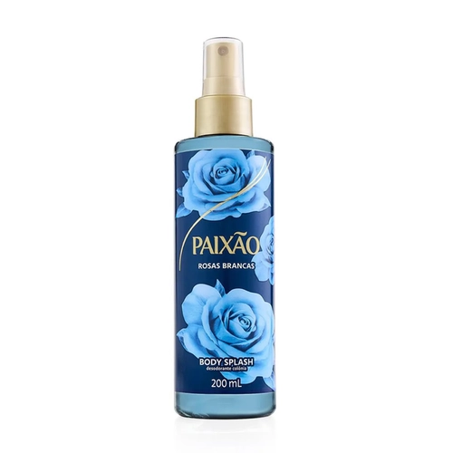 BODY SPLASH PAIXAO ROSAS BRANCAS 200ML