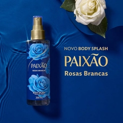 BODY SPLASH PAIXAO ROSAS BRANCAS 200ML