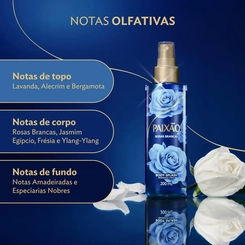 BODY SPLASH PAIXAO ROSAS BRANCAS 200ML