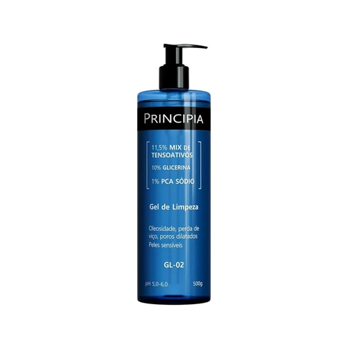 GEL DE LIMPEZA SUAVE PRINCIPIA GL-02 TENSOATIVOS 500ML