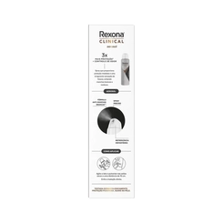 DESODORANTE REXONA AEROSOL CLINICAL INVISIBLE 96H 150ML
