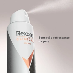 DESODORANTE REXONA AEROSOL CLINICAL INVISIBLE 96H 150ML