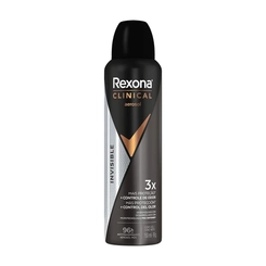 DESODORANTE REXONA AERO CLINICAL MEN INVISIBLE 150ML