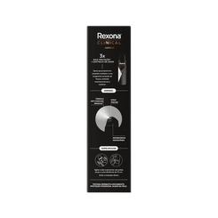DESODORANTE REXONA AERO CLINICAL MEN INVISIBLE 150ML