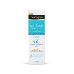 Protetor Solar Facial Neutrogena Sun Fresh Hydro Boost FPS50 40ml
