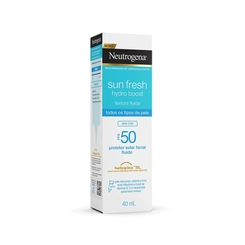 Protetor Solar Facial Neutrogena Sun Fresh Hydro Boost FPS50 40ml