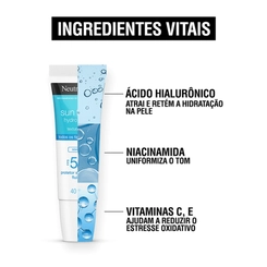 Protetor Solar Facial Neutrogena Sun Fresh Hydro Boost FPS50 40ml