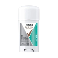 DESODORANTE STICK REXONA CLINICAL FEM REFRESH 58G