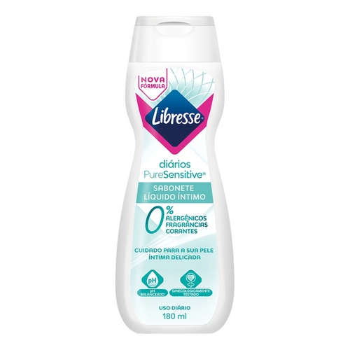 SABONETE LIQUIDO INTIMO LIBRESSE PURE SENSITIVE 180ML
