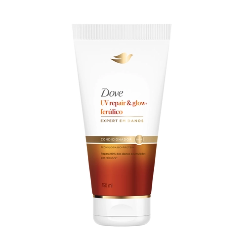 CONDICIONADOR DOVE UV REPAIR/GLOW FERULICO 150ML