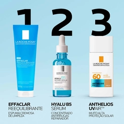 PROTETOR SOLAR FACIAL LA ROCHE POSAY ANTHELIOS UVA COR 4.0 FPS60 45ML