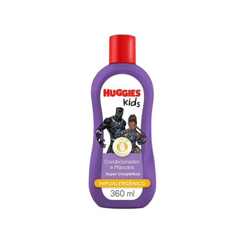 CONDICIONADOR E MASCARA HUGGIES KIDS CRESPINHO 360ML