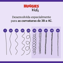 CREME DE PENTEAR HUGGIES KIDS CRESPINHO 360ML
