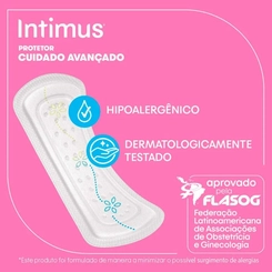 PROTETOR DIARIO INTIMUS INDICADOR TROCA COM 80 UNIDADES