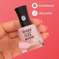 ESMALTE RISQUE DIAMOND GEL BALLET 9,5ML