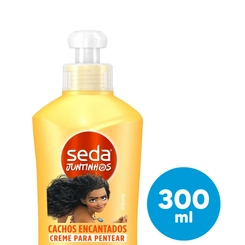 CREME PARA PENTEAR INFANTIL SEDA JUNTINHOS MOANA CACHOS ENCANTADOS COM 300ML