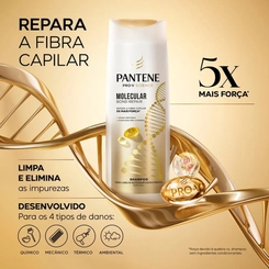 SHAMPOO PANTENE MOLECULAR BOND REPAIR 175ML