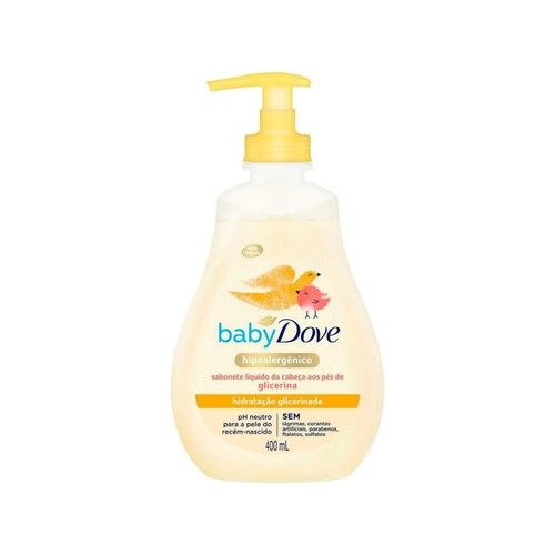 Sabonete Líquido Dove Baby Hidratação Glicerinada 400ml