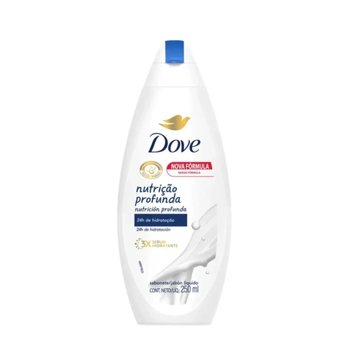 SABONETE LIQUIDO DOVE NUTRICAO PROFUNDA 250ML