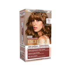 Tinta de Cabelo L  Oréal Paris Imédia Excellence Sem Amônia 6U Louro Escuro Universal