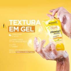 GEL DE LIMPEZA GARNIER UNIFORM&MATTE VITAMINA C 150GR