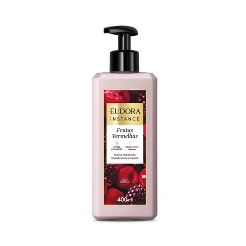 HIDRATANTE EUDORA DESODORANTE INSTANCE FRUTAS VERMELHAS 400ML