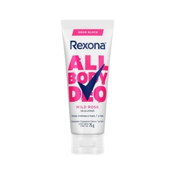 DESODORANTE CREME CORPORAL REXONA ALL BODY DEO WILD ROSE 75G