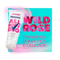 DESODORANTE CREME CORPORAL REXONA ALL BODY DEO WILD ROSE 75G