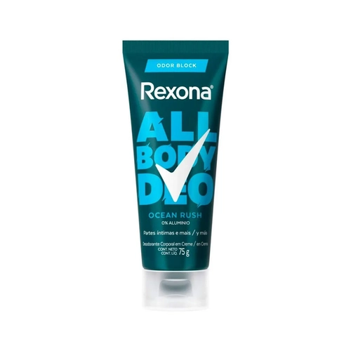 DESODORANTE CORPORAL REXONA ALL BODY DEO OCEAN RUSH 75G