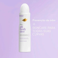 DESODORANTE CORPORAL DOVE ALL BODY DEO LAVANDA E CAMOMILA 150ML