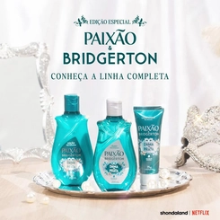 LOÇÃO HIDRATANTE CORPORAL PAIXÃO E BRIDGERTON DAMA DE PRATA 200ML