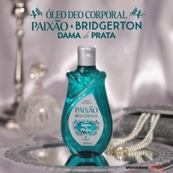ÓLEO CORPORAL PAIXÃO E BRIDGERTON DAMA DE PRATA 200ML