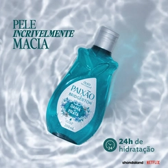 ÓLEO CORPORAL PAIXÃO E BRIDGERTON DAMA DE PRATA 200ML
