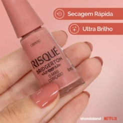 ESMALTE RISQUE BRIDGERTON O MAIS COBICADO 8ML