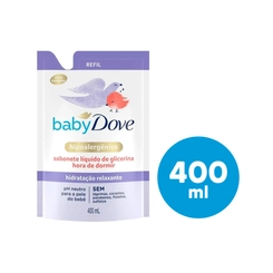 SABONETE REFIL DOVE BABY HIDRATACAO RELAXANTE 400ML