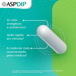 ASPDIP DIPIRONA 1G 10 COMPRIMIDOS